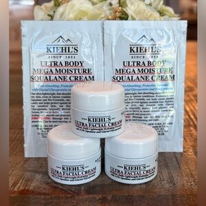 NEW Kiehl’s ULTRA FACIAL CREAM Minis TRIO + **BONUS**